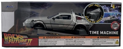 Jada Toys 2025 Hollywood Rides Time Machine Back to the Future Part II 1:24 — 第 1/4 张图片