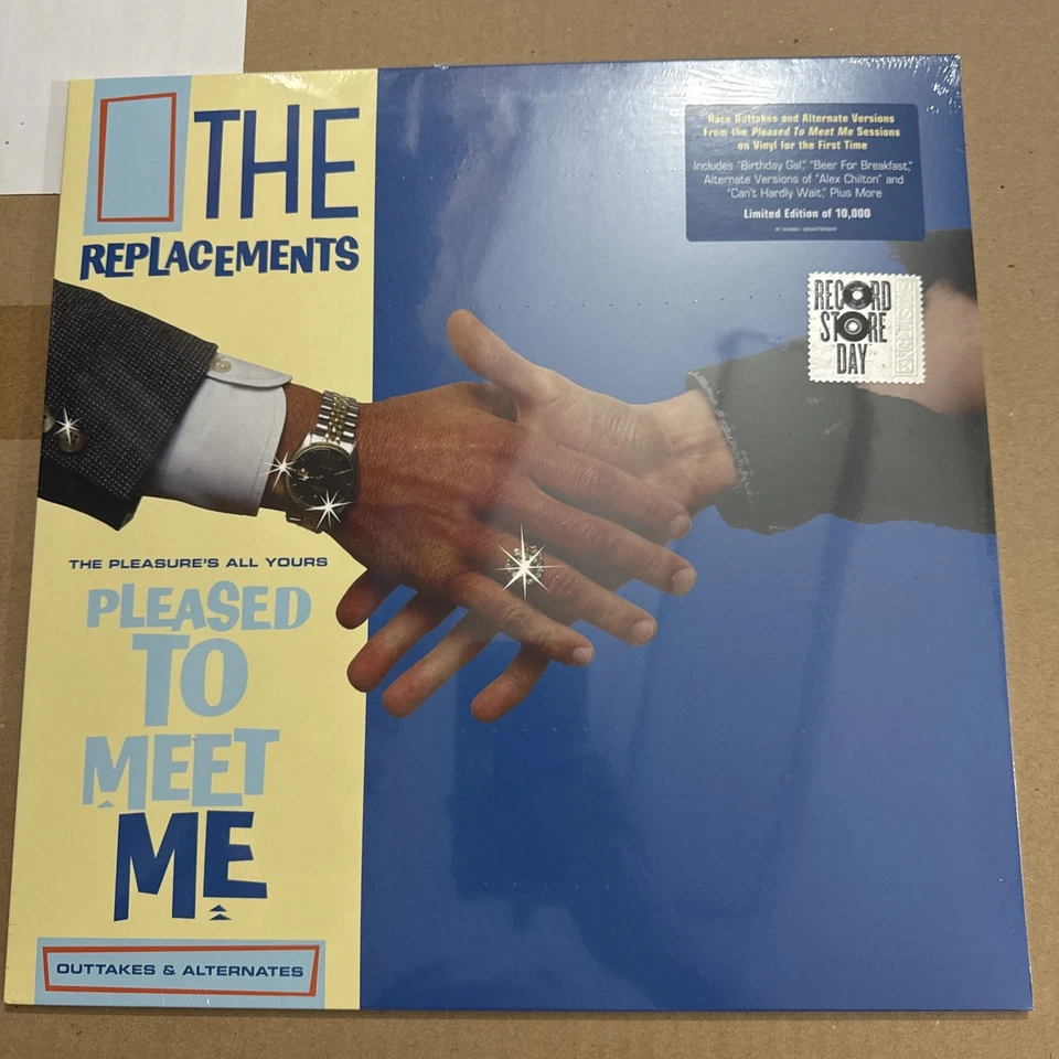 The Replacements New RSD 2021 Vinyl The Pleasure's All Yours: Pleased To Meet Me - Image 1 of 2