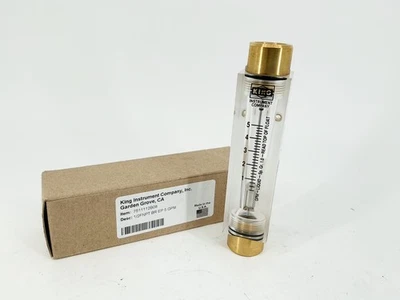 New King Instrument Co. 7511112B08 Flowmeter 1/2" NPT 5GPM - Image 1 of 4