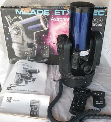 MEADE ETX-90 EC Tracking Telescope set W/ Autostar Controller  - Image 1 of 4