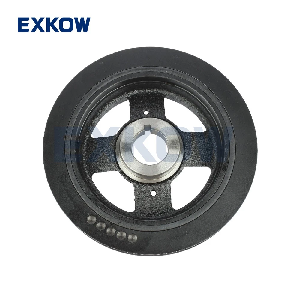 Polea del cigüeñal compatible con Nissan X-Trail Expert Almera Wingroad YD22 DCi 2.2 1999-  Foto 1 de 4