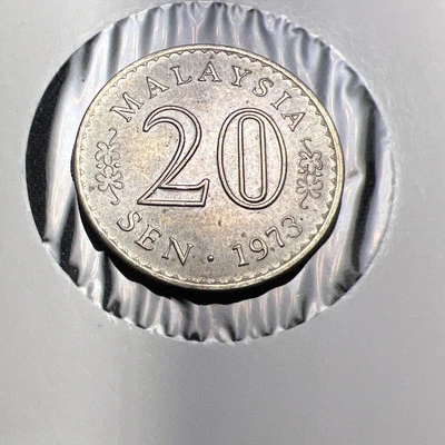 1973 Malaysia 20 Sen X1324 - Image 1 of 2
