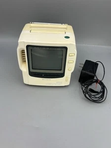 Sony Mega Watchman FD-525 4.5" TV Pantalla Negro/Blanco TV AM/FM Radio - Imagen 1 de 10