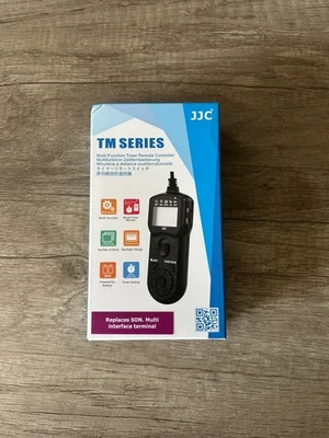 JJC LCD Intervalometer Timer Remote AS NIKON MC-DC2 for D5600 D5500 D7500 D7200 - Image 1 of 4