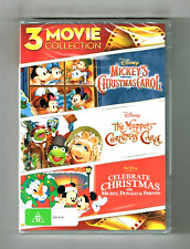 Mickey's Christmas Carol / Muppet Christmas Carol /Celebrate Christmas DVD New