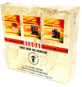 U-Roy, Culture, The Gladiators - Reggae 3 CD Edición Limitada Discos de Imagen Frontline - Imagen 1 de 1