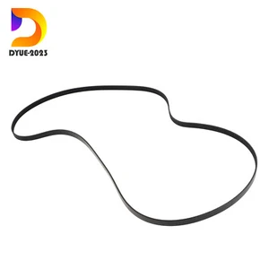 Black Engine Serpentine Drive Belt for Mercedes-Benz SL550 GLK350 C300 - Foto 1 di 14