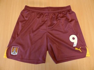 NORTHAMPTON TOWN FC | 9 | TOM EAVES | PANTALONES CORTOS USADOS A JUEGO 2024/2025 | Talla XL - Imagen 1 de 3