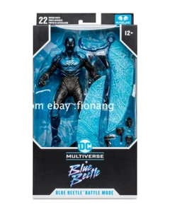 McFarlane Blue Beetle Wing Combat Edition Movable 7-inch Doll - Picture 1 of 5