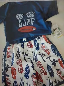 IXtreme Boy's Swim Shorts And RashGuard Size 4 Nwt - Picture 1 of 6