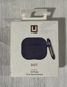 (U) by UAG DOT Case With Carabiner for Apple AirPods 3rd Generation Dusk (Blue) - Picture 1 of 2