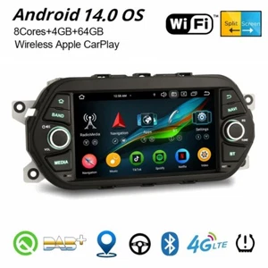 Carplay 4GB+64GB Android 14 DAB+ Autoradio Navi Fiat Tipo Aegea Egea Dodge Neon - Bild 1 von 24