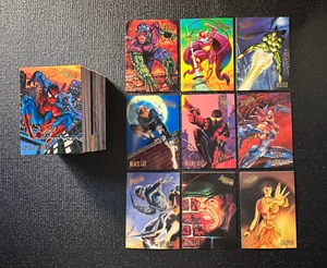 1995 Fleer Ultra Spider-Man: kompletny zestaw podstawowy (150 kart) - Zdjęcie 1 z 5