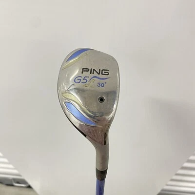 Ping G5 G 5 30* Hybrid Ladies Flex Graphite-All Factory Original-Very Nice - Image 1 of 4