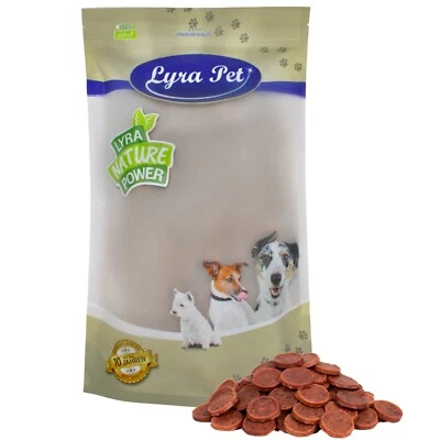 1 kg Entenchips getrocknet 1000 g Hundefutter Leckerli Kausnack Ente Lyra Pet® - Bild 1 von 4