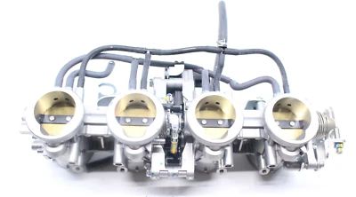 2016 Kawasaki Ninja ZX6R ZX636 ABS MAIN FUEL INJECTORS / THROTTLE BODIES - Image 1 of 4