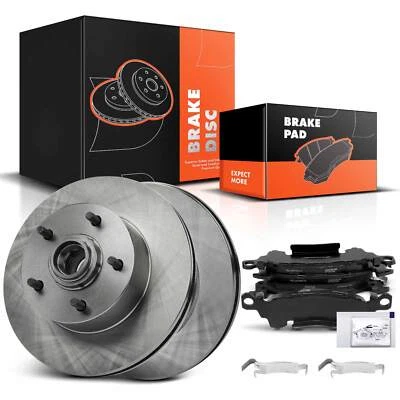 Rotor de freno de disco y pastilla de freno para Chevy Camaro Skylark Buick Olds Pontiac delantero Foto 1 de 4
