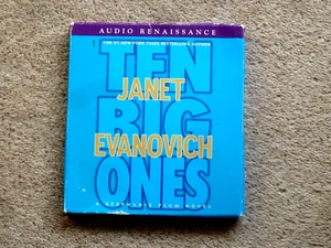 JANET EVANOVICH - TEN BIG ONES - AUDIO BOOKS - TALKING BOOKS ( 3 CDS ) - Picture 1 of 1