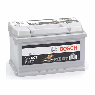 Bosch Batteria Auto 0092S50070 74AH 750A 12v S5 007 - Immagine 1 di 2