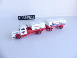 GRELL WERBEMITTEL / 1:87 / CAMION REMORQUE LA VACHE QUI RIT - Picture 1 of 4