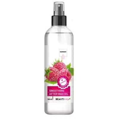 BEAUTIONA Himbeeröl nach der Haarentfernung entfernt Wachsreste, ohne Parabene, 150 ml