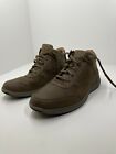 Florsheim Comfortech comfort shoes boots casual leather brown anti odor size 7