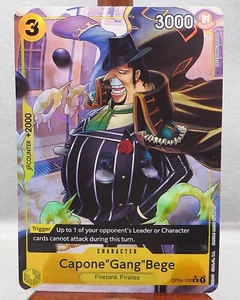 OP Capone"Gang"Bege (OP04-100) (Full Art) - Premium Booster -The Best- (PRB-01) - Picture 1 of 2