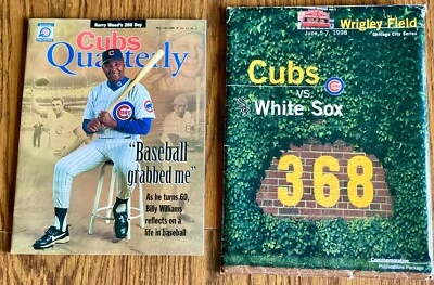 1998 Cubs-White Sox City Series Publications Package - Image 1 of 2