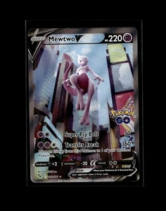 Mewtwo Mew Pokémon Card! Holo/Reverse Holo Ex Rare V Vmax GX Full Art Cards! - Picture 1 of 111
