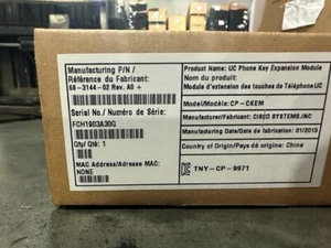 Módulo de expansión de clave de color IP unificada Cisco CP-CKEM-C 68-3144-01 NUEVO - Imagen 1 de 3