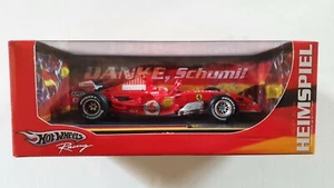 Hotwheels 1/18 F1 Ferrari 2006 Schumacher Barcode Weathering German GP race win - Picture 1 of 11