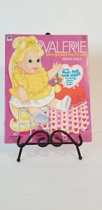 Vintage Whitman '65 Valerie Growin Pretty Hair Paper Doll Uncut & Misprinted HTF - Picture 1 of 12