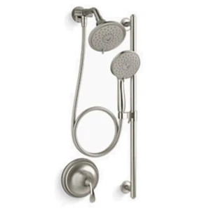 Kohler K-22180-BN Forte 2.5 GPM Pressure Balanced Shower System, Brushed Nickel - Picture 1 of 2