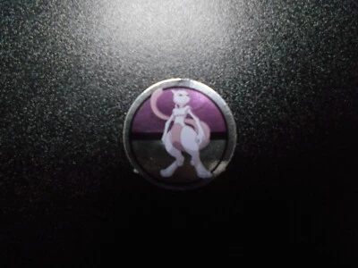 Pokemon Magazine Promo Ginpika Himitsu Mini Card Mewtwo #2969 - Image 1 of 4