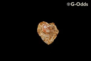 Heart Shaped Geodes Slice around 1,5" - Picture 1 of 4