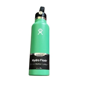 Botella de boca estándar Hydroflask de 21 onzas de menta verde - Imagen 1 de 6