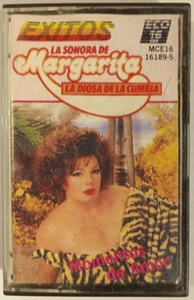 LA SONORA DE MARGARITA - MOMENTOS DE AMOR - 1993 MEXICAN TAPE ALBUM, CUMBIA - Picture 1 of 4