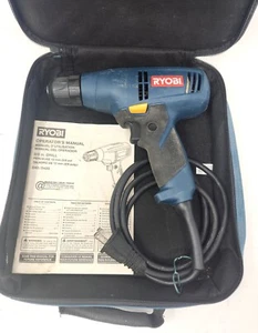 Ryobi Bohrer schlüssellos 3/8 Bohrfutter umschaltbar kabelgebunden 120 V - Bild 1 von 6