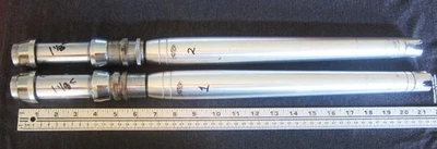 ONE (1) Vintage AFTCO Silver Aluminum Butt UniButt #4 1 1/8" I/D - USED CD!!b - Image 1 of 3