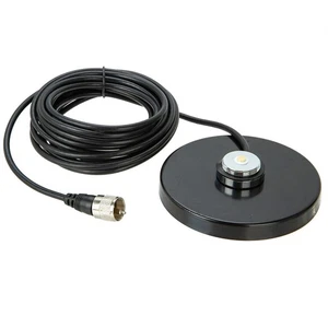 For YAESU ICOM Car Mobile Radio Antenna Mount NB-120 NMO Mount Magnetic Base - Picture 1 of 13