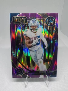 2024 Panini Select Ezekiel Elliott #256 Purple Shock Prizm 336/360 Cowboys - Bild 1 von 2