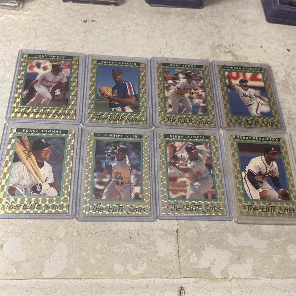 Donruss The Elite 1991 serie 8 de 18 en la serie Ken Griffey Jr Dwight Gooden Foto 1 de 4