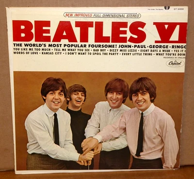 The Beatles VI LP record on APPLE near mint vinyl play tested - Image 1 of 3