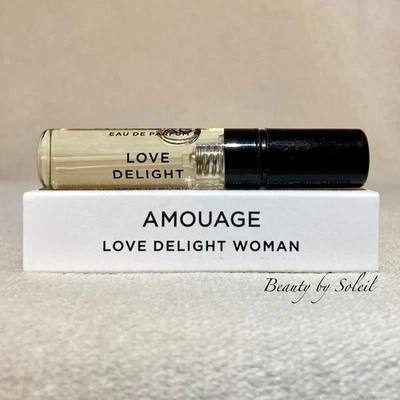 Amouage Love Delight Woman Eau de Parfum EDP Muestra Spray .06oz, 2 ml Nuevo en Caja Foto 1 de 2