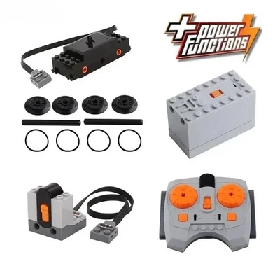 Power Functions 4pz Scatola Batteria Treno Motore Ricevitore IR Controllato per Lego Set - Immagine 1 di 4