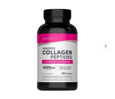 NeoCell супер коллаген + витамин С и биотин таблетки, 360 ct. 9/2026 - Изображение 1 из 4