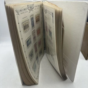 US Stamps Mint And Used On Album Pages- 1940’s-1960’s - Hundreds!- AA40 - Picture 1 of 24