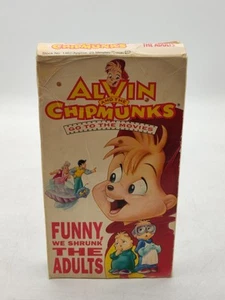 Alvin and the Chipmunks Go to the Movies - Funny, We Shrunk the Adults (VHS) - Picture 1 of 3