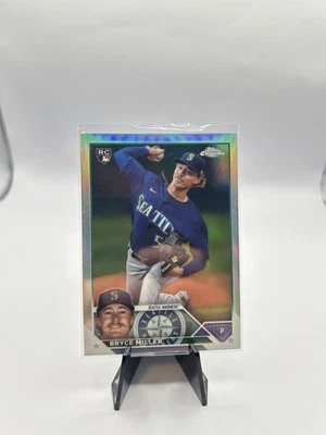 2023 Topps Chrome Update Series - Rookie Bryce Miller Refractor - Image 1 of 2