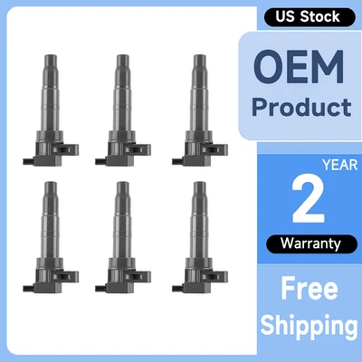 6X Ignition Coil Pack for Hyundai Kia Sedona Sorento 3.8L 3.5L 2006-2015 UF546 Foto 1 de 4